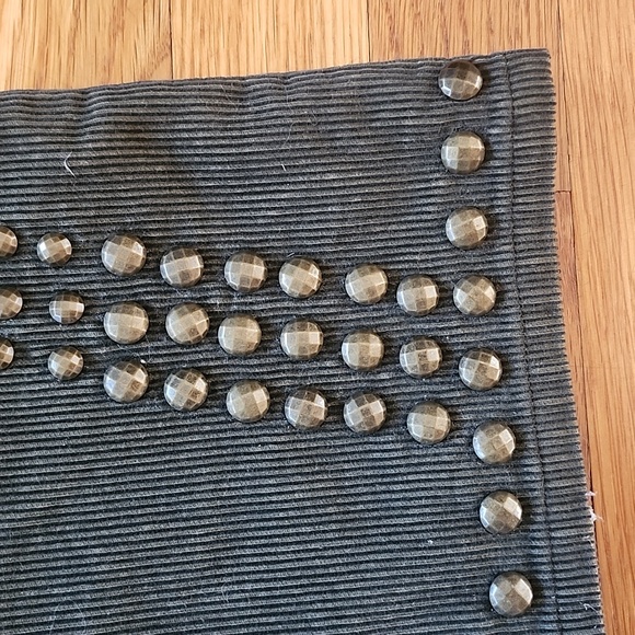 Cami international corduroy bootcut jeans khaki green women's 12 - Picture 6 of 9